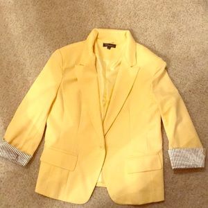 Yellow Blazer